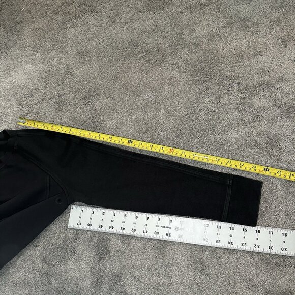 Lululemon Athletica On-Track Crew Womens 4 Black Pullover Sweatshirt - Picture 10 of 11